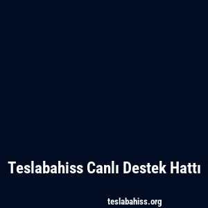 Teslabahiss Canlı Destek Hattı